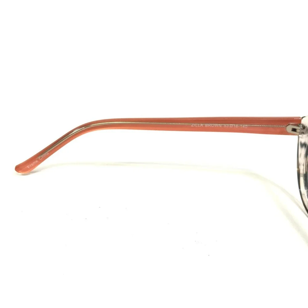 Affordable Designs Eyeglasses Frames ZILLA BROWN Cat Eye Full Rim 53-16-140